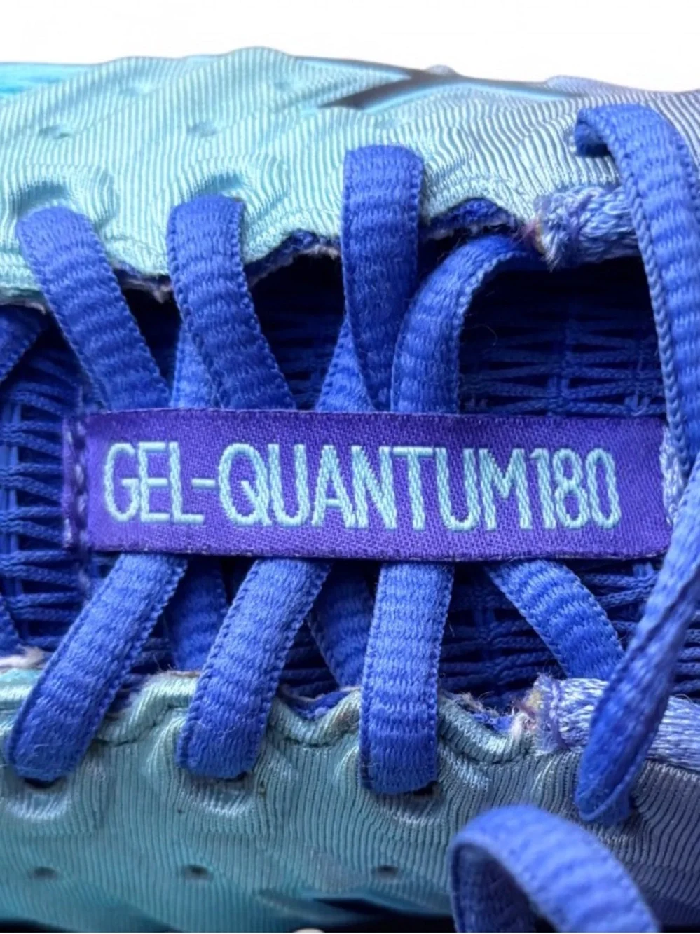 ASICS Women's Gel Quantum 180 Running Shoes Athletic Sneakers Sz 8 Purple/Blue